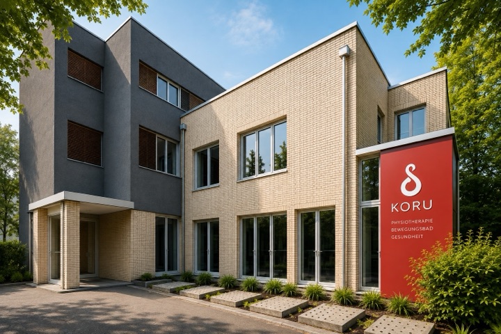 Außenansicht der KORU Praxis